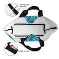 thumbnail image 4 of Fotbe Beautiful Blue Peacock Bolsa Tote Estética de Lona con Estampado para Mujer - Bolsa Reutilizable de Hombro Casual para Vacaciones, Compras, Trabajo y Gimnasio, 4 of 8