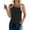 Black, variant on Women's Ribbed Knit Camisole - Seamless Sleeveless Shell Top, Stretchy Basic for Layering (M-XXL, 12 Colors) | Yubnlvae | Women's Ribbed Sleeveless Round Neck Solid Color (Mint Green | XL)