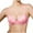 Pink, variant on Bigersell Push up Bras for Women Wireless T-Shirt Bra No Underwire Back Hook and Eye Closure Everyday Wire-Free Bra Comfortable Lace Padded Brassiere Wireless Sports Bras Beige 32