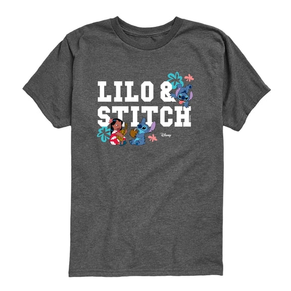 Lilo & Stitch - Collegiate - Toddler Boys Short Sleeve Graphic T-Shirt
