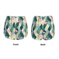 thumbnail image 5 of Lsque Flamingo Printed Women's Running Shorts with Liner Pockets,Elastic Quick Dry Workout Athletic Gym Yoga Shorts,Womens High Waist Shorts-Large, 5 of 9