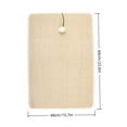 thumbnail image 3 of Durable Sisal Cat Scratching Pad for Indoor Cats - Stress Gentle Mat for Interactive Play and Furniture, 3 of 6