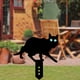 thumbnail image 5 of Gato de jardín con estaca de arte acrílico, decoración de patio, decoración de metal, jardinería, paisaje Los 325x285cm, 5 of 7