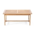 thumbnail image 2 of Ford Outdoor 8 Seater Acacia Wood Chat Set with Coffee Table, Teak, Dark Gray, 2 of 12