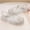 White#, variant on Daqian Toddler Shoes Baby Girls Cute Jelly Colors Hollow Out Nonslip Soft Sole Beach Roman Sandals Toddler Girl Sandals