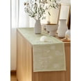 thumbnail image 5 of Table Runner 48 Inches Long for Kitchen Dining, Brown Wildflowers Dresser Scarf Farmhouse, Dining Table Decorations for Wedding/Parties, Modern Floral Butterfly Plant 13 x 48 In, 5 of 8
