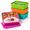 Brilliant Color, variant on 4-Pack Classic Colors Silicone Bento Box Reusable Lunch Container Set