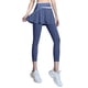 thumbnail image 1 of Gibobby Yoga leggings Mujeres con falda Legging Falda plisada Capris Leggings Entrenamiento atlético Correr Pantalones de yoga(Azul,CH), 1 of 5