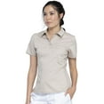 thumbnail image 3 of Cherokee Workwear Revolution Women's Scrubs Top Snap Front Polo WW698, 3 of 6