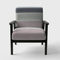 thumbnail image 3 of Designart "Painted Weaving IV Fb" Upholstered Modern Accent Chair - Arm Chair, 3 of 5
