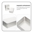 thumbnail image 4 of 2pcs cajas de almacenamiento de tintplate cajas de envoltura de galletas bocadillos para hornear cajas de fiestas, 4 of 5