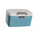thumbnail image 3 of kowaku Lockable Storage Box Four Digit Password Versatile Large Spacious Household Portable Trunk Locking Container Bin Lockable Box Blue, 3 of 9
