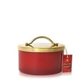 thumbnail image 2 of Thymes Bougie Rouge de Récolte de Cidre Mijotée à 4 Mèches - Bougie Parfumée Chaude et Épicée avec des Notes de Pomme, de Clou de Girofle et de Cardamome - Parfum d'Intérieur de Luxe - Bougie Rouge avec Couvercle Doré (21 oz), 2 of 4