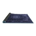 thumbnail image 2 of Ahgly Company Indoor Square Persian Blue Traditional Area Rugs, 4' Square, 2 of 4