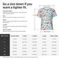 thumbnail image 4 of Rocae Butterflies for Men's Moisture-Wicking Crew Tee - T-Shirt for Sports, Outdoor Activities, and Casual WearMedium, 4 of 9