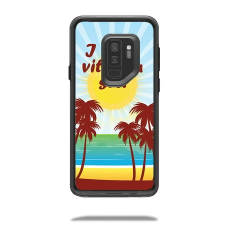 MightySkins Skin For LifeProof SLAM Galaxy S9, S9 Plus | Protective, Durable, and Unique Vinyl Decal wrap cover Easy To Apply, Remove, Change Styles Made in the (Best Beer Belly Workout)
