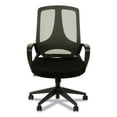 thumbnail image 2 of Alera ALEMB4718 MB Series 275 lbs. Capacity Mesh Mid-Back Office Chair - Black, 2 of 5