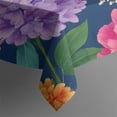 thumbnail image 5 of Pioneer Flower Floral Print Pattern Square Tablecloth,Waterproof Square Table Cover,Wipeable Spillproof Washable Table Cover for Home Kitchen Party Decor 60"x60"(152x152cm), 5 of 6