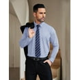 thumbnail image 4 of COOFANDY Men Wrinkle Free Dress Shirts Casual Button Down Shirt Long Sleeve Formal Shirt, 4 of 6