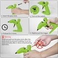 thumbnail image 3 of Uarter Hot Glue Gun with 30 Glue Sticks 2600mAh Rechargeable Cordless Glue Gun Kit with 6 Finger Protectors for DIY Arts Crafts Working, Green, 3 of 10