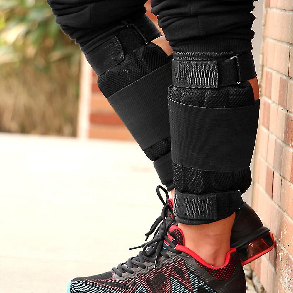 2 Packs 16kg Adjustable Ankle Weighted Exercise Leg Weighted Workout-Yvan