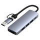 thumbnail image 1 of sweethay 5 in 1 USB Hub Dock Station Data Transferring Tool Connecting Accessory Multiple Ports Dual-plug Converter Tool Equipment, 1 of 8