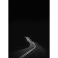 thumbnail image 2 of Design Fabrikken 14x18 Black Ornate Wood Framed with Double Matting Museum Art Print Titled - Road to Nowhere, 2 of 4
