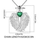 thumbnail image 3 of Collar de alas de ángel, moderno y femenino., 3 of 6