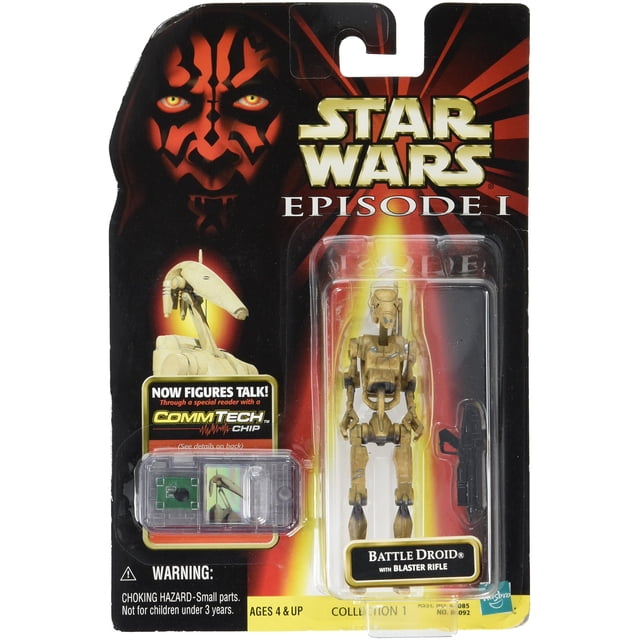 Figura de acción Star Wars Episodio 1 Battle Droid Dirty