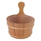 thumbnail image 5 of Juego de cucharones para sauna, barril de madera para sala de vapor a prueba de fugas con revestimiento de plástico para piscina de SPA, 4L, 5 of 13