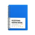 thumbnail image 1 of Office&Craft&Stationery,A6 Coil Password Book Small Password Book Organizer & Notebook Spiral Password Book With Alphabetical Tabs Password Notebook Organizer For Website Password Logbook For, 1 of 5