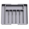 thumbnail image 1 of HBFAGFB Expansion Storage Box Portable Telescopic Tray Suitable for Pantry Cabinet Kitchen Grey, 1 of 3