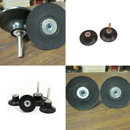 

US 2-4 Pc Mandrel Arbor Sanding Disc Holder Surface Conditioning Discs Polish3
