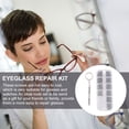 thumbnail image 3 of KAKOWELY Vis pour Lunettes 1100 Pcs/boîte Vis pour Lunettes Outil de Réparation de Lunettes Kit de Réparation de Lunettes pour Lunettes 5.12"X1.97"X0.59 Pouces, 3 of 5