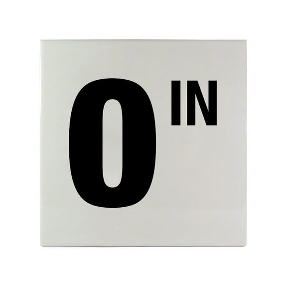 Inlays C610500 6" x 6" 0 FT Printed Smooth Ceramic Tile