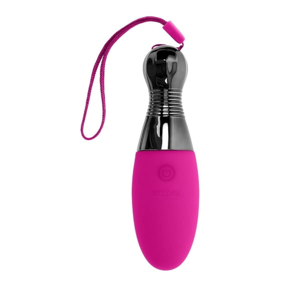Selopa Companion Rechargeable Silicone Egg Clitoral Vibrator, Pink