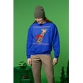 thumbnail image 2 of Old Glory Mens Big Giraffe Scarf Ugly Christmas Sweater Long Sleeve Sweatshirt, 2 of 6