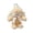 Khaki-KH Home Decor, variant on karymi Plush Easter Bunny Keychain with Floral Bow and Sitting Posture Soft Fabric Construction for Bag Decoration Key Ring and Holiday Gift Home Decor