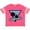 Football Pink and White, variant on Inktastic California with Triangle and Palm Trees in Blue Boys or Girls Toddler T-Shirt