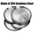 thumbnail image 4 of Placas de acero inoxidable CAMBUY 23 cm 304 de metal (10 unidades), 4 of 9