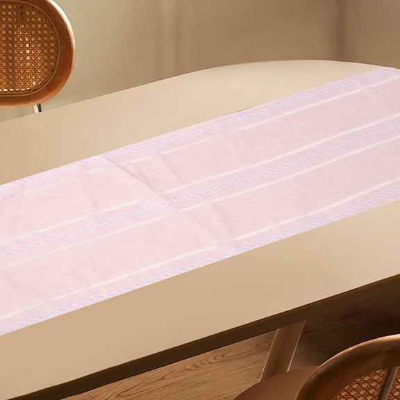 RENACLIPY Polyester Table Runner Fade-Resistant Boho Style Decorative for Dining, Weddings, Parties, Home