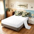 thumbnail image 5 of Manfei Rustic Duck Deer Queen Bedding, Contemporary Art Camouflage Bedding Comforter Set Queen, Cream Green, Reversible, 7-Piece, 5 of 6