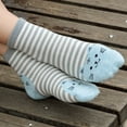 thumbnail image 4 of Tiqkatyck Ankle Socks Clearance, Colourful Women's Socks With Cartoon Animal Design Cool Cute Cotton Socks Compression Socks for Women Crew Socks for Women No Show Socks Womens Blue One Size, 4 of 9