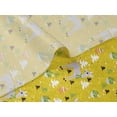 thumbnail image 5 of oneOone Velvet Yellow Fabric Christmas Dress Material Fabric Print Fabric By The Yard 58 Inch Wide, 5 of 5