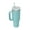 Teal, variant on Stainless Steel Tumbler with Upgraded Handle and Straw