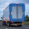 thumbnail image 5 of Uxcell Reflective Tape, Self-Adhesive Trailer Reflector Tape Waterproof Warning Sticker Blue White 2 Inch x 82 Feet, 5 of 6