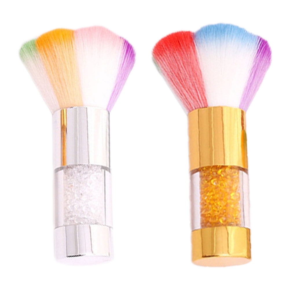 TEHAUX 2Pcs Make Up Brushes for Women Artificial Fiber Daily Use Makeup Routine