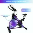 thumbnail image 2 of Indoor Recumbent Cycling Exercise Bike 35lb Flywheel Stationary Machine Workout, 2 of 6