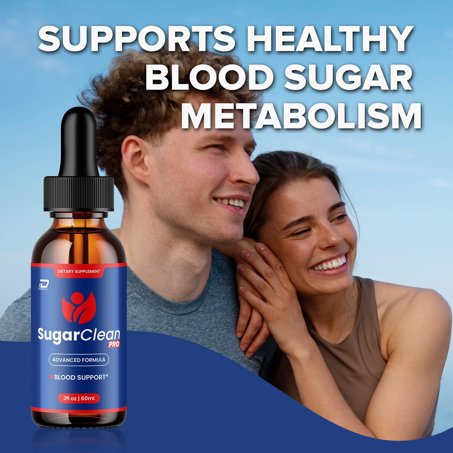 Sugar Clean Pro Liquid Drops – SugarClean Pro Extra Strength Natural Blend Healthy Organic Support, 5 Pack, 5 Month Supply