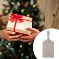 thumbnail image 4 of Unique Bargains 1 Pc Solid Color Luggage Tag for Travel PU Gray, 4 of 5